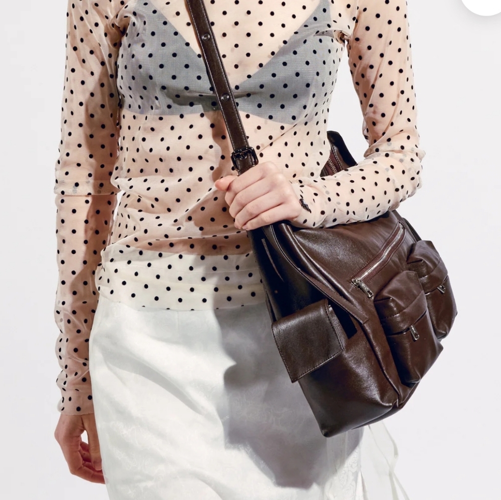 Dark Brown Samo Ondoh bag